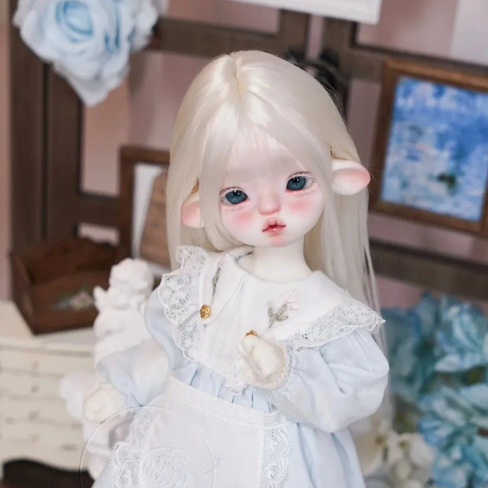 Beauty Y Makeup - 女の子のためのオープンアイラムドールハイビューティー,本物のボディギフト,手作りのエルフの耳,メイクアップ,SD BJD, 1:6,送料無料,新品