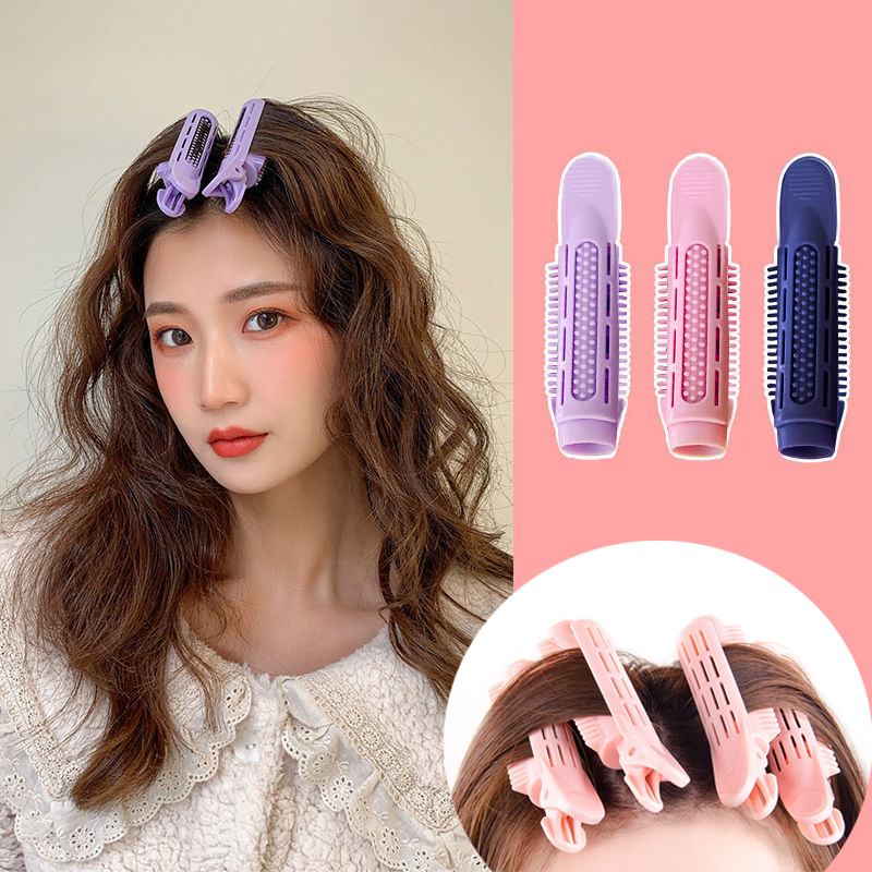 Hair Curling Wand - 女性用ヘアカーラー,スタイリングツール,固定,プラスチック,2個