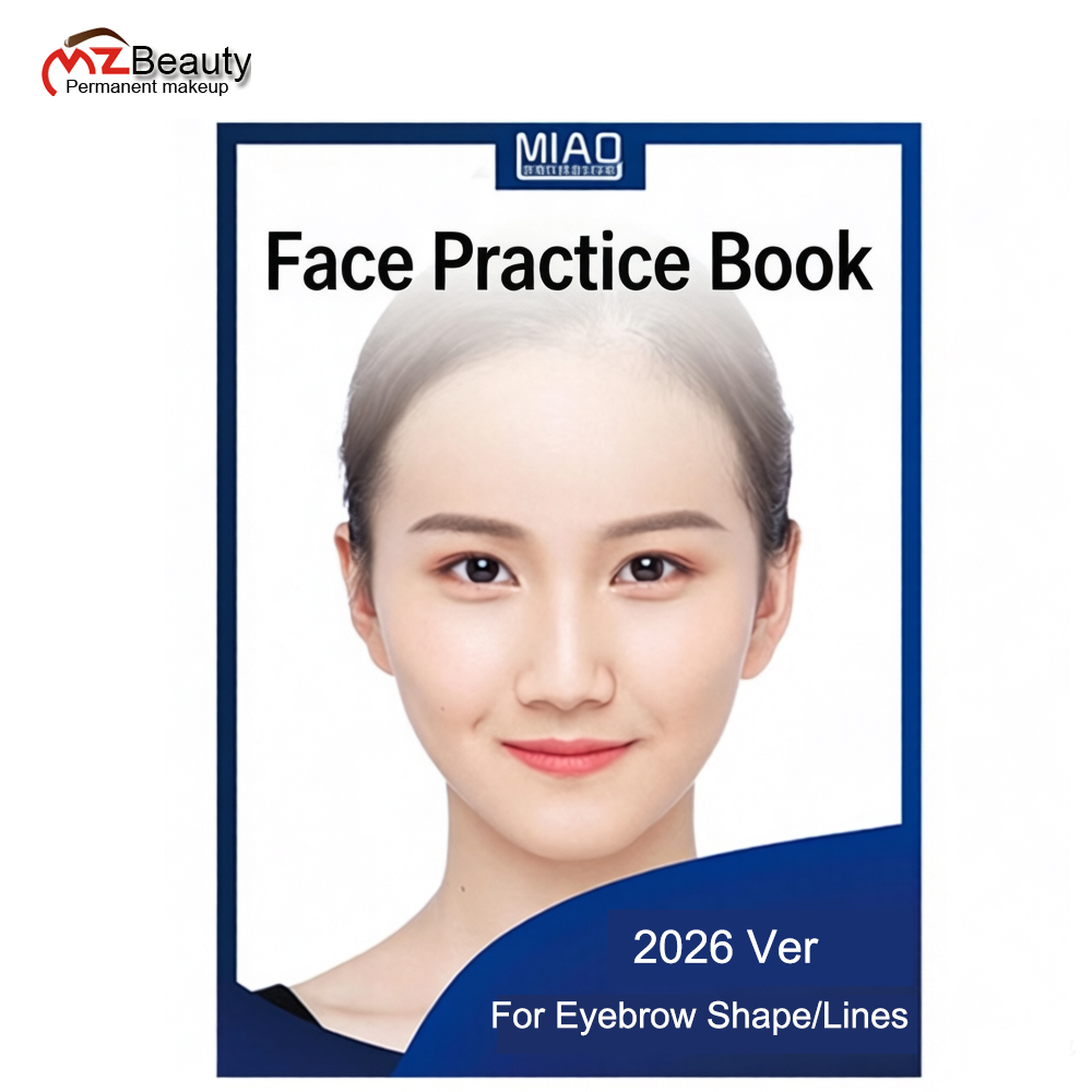 Beauty Makeup Book - 教科書 B フェイスデザイン 56 ページ タトゥー練習帳