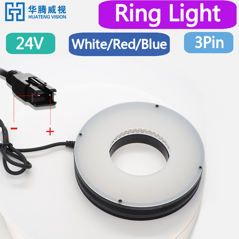 Led Ring Light - 24Vリングライトマシンビジョン作業灯、産業用カメラ自動化照明検査LEDランプ
