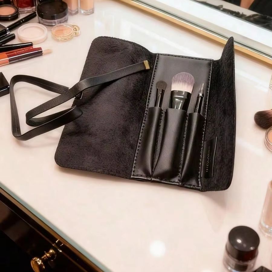 Ysl Beauty Makeup - YSLポータブルメイクブラシセット、チークブラシ、コスメティックオーガナイザーポーチ、美容ツール、ガールフレンドや友人へのホリデープレゼント
