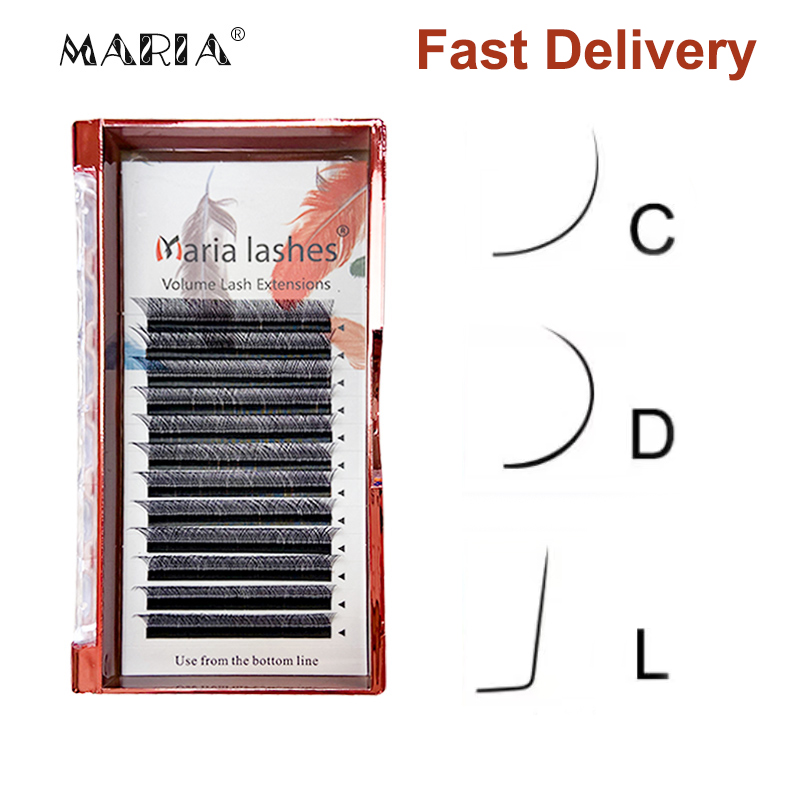 Beauty Y Makeup - マリア YY 形まつげクラスター美容 0.07 Y ワイヤータイプブラウンまつげエクステンションメイク自然にソフト