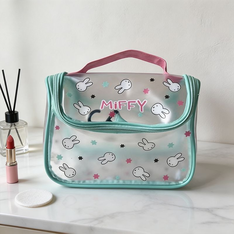 かわいいミッフィー透明メイクアップバッグ 女の子用 高級感あ - Beauty Y Makeup のレビューと価格