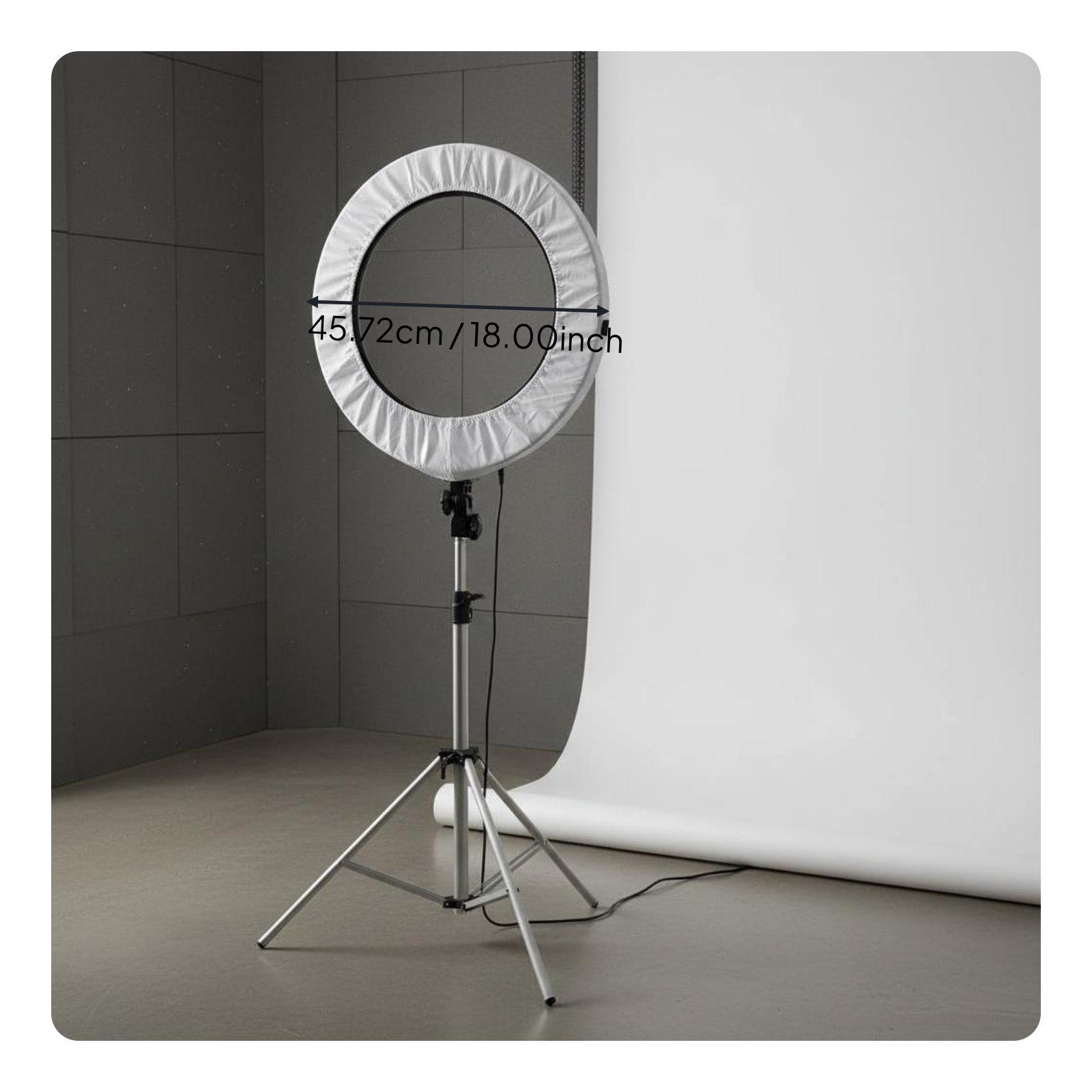 フォトライトカバー 軽量ナイロン柔軟剤ランプシェードカバー  - Led Ring Light のレビューと価格