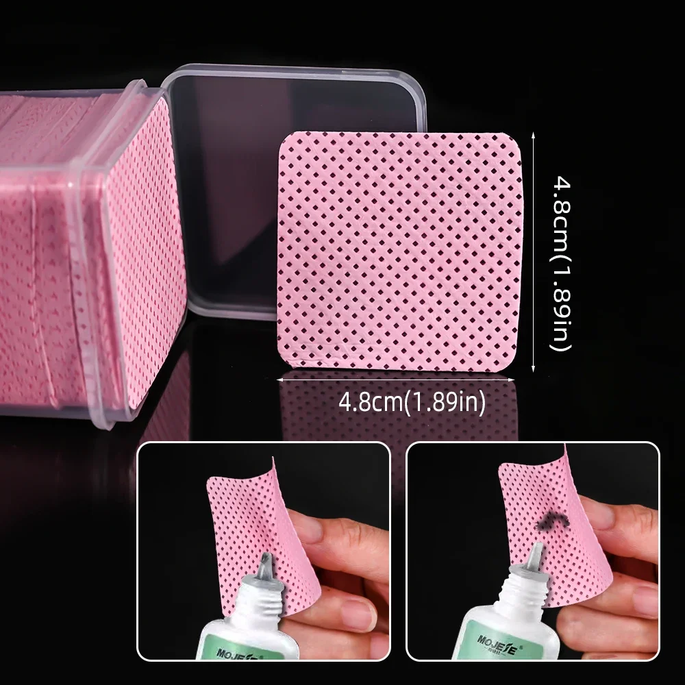 卸売 200 ピース/箱ネイルまつげ接着剤クリーンコットンパ - Gel Nail Polish のレビューと価格