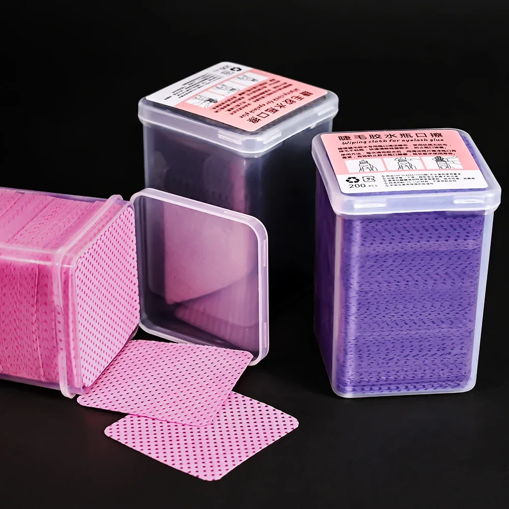 卸売 200 ピース/箱ネイルまつげ接着剤クリーンコットンパ - Gel Nail Polish のレビューと価格