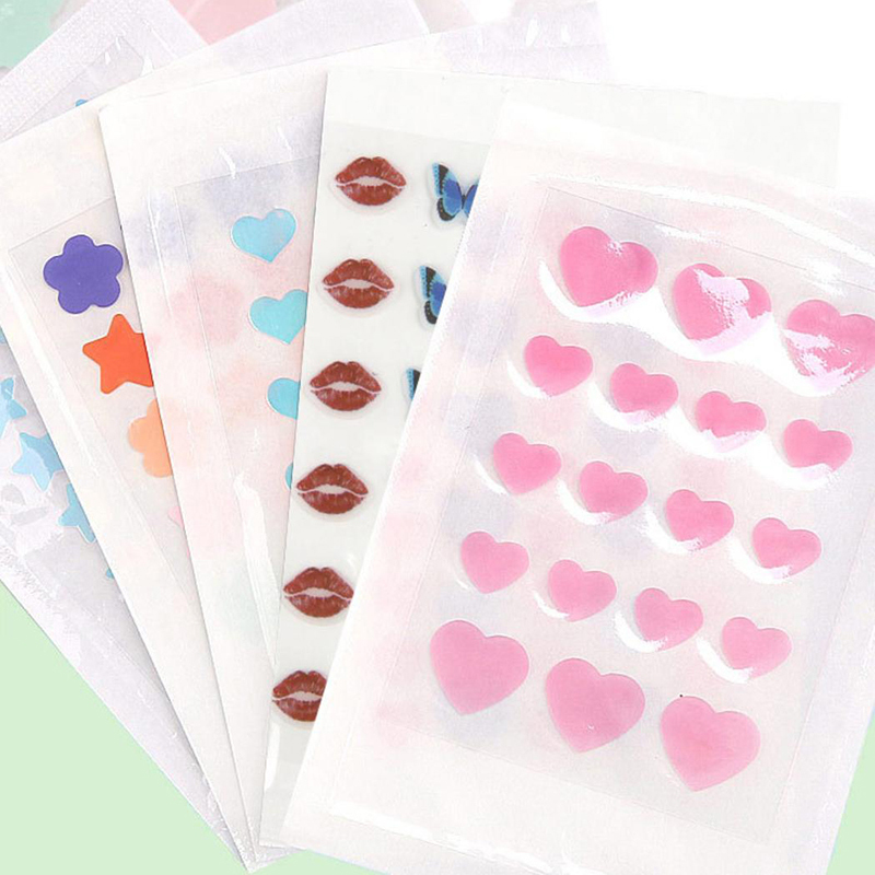 カラー漫画ニキビパッチスキンケアステッカーコンシーラーフェイ - Beauty For Makeup のレビューと価格