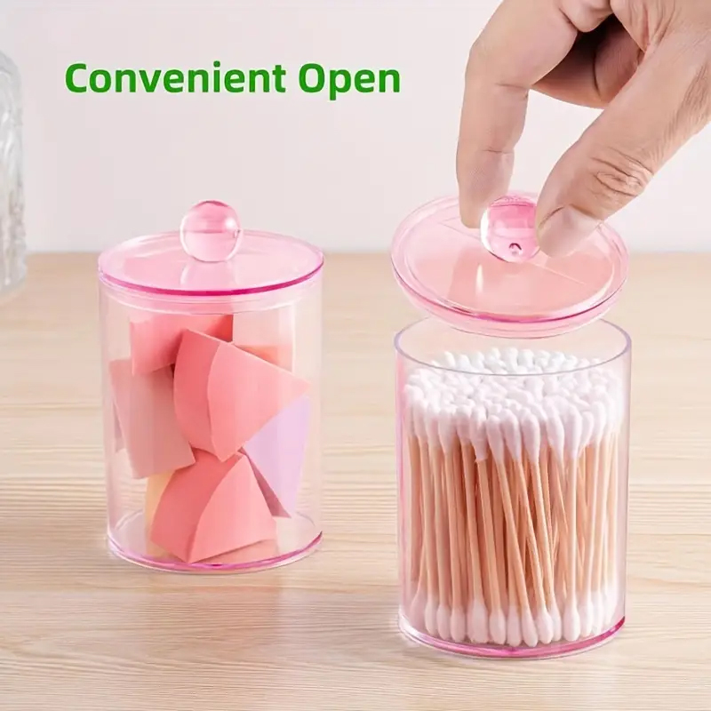 綿棒収納ボックス,透明,ポータブル,化粧品オーガナイザー,防 - Beauty Makeup Organizer のレビューと価格
