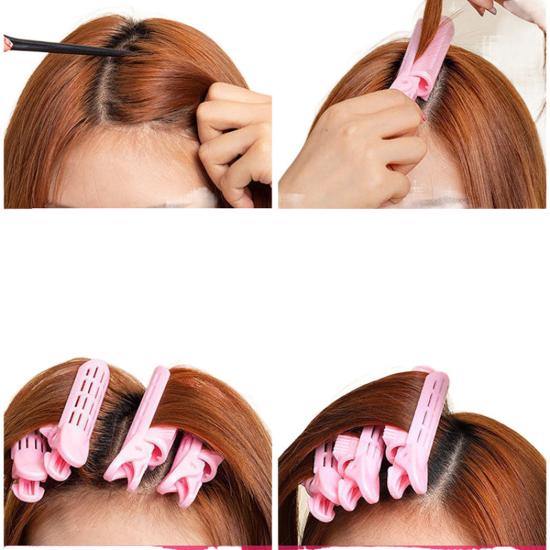 女性用ヘアカーラー,スタイリングツール,固定,プラスチック, - Hair Curling Wand のレビューと価格