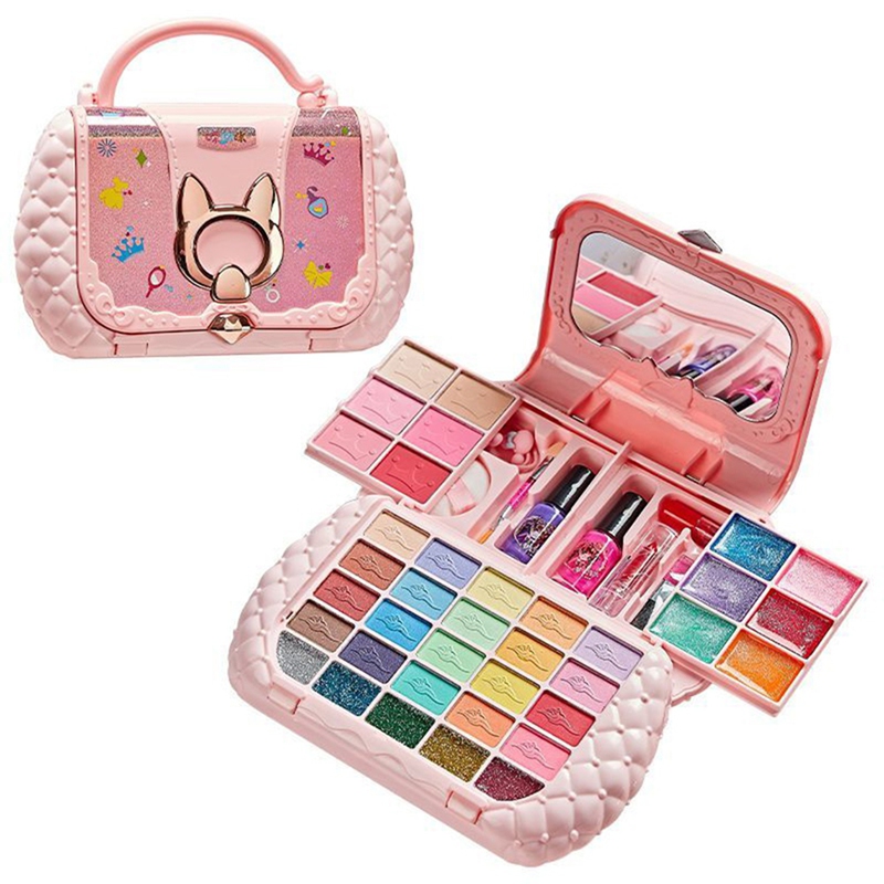 キッズビューティーおもちゃ メイクアップキット 小さなバッグ - Beauty Makeup Set For Kids のレビューと価格