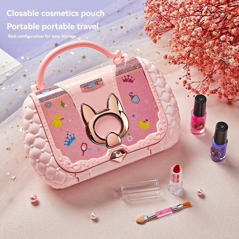 キッズビューティーおもちゃ メイクアップキット 小さなバッグ - Beauty Makeup Set For Kids のレビューと価格