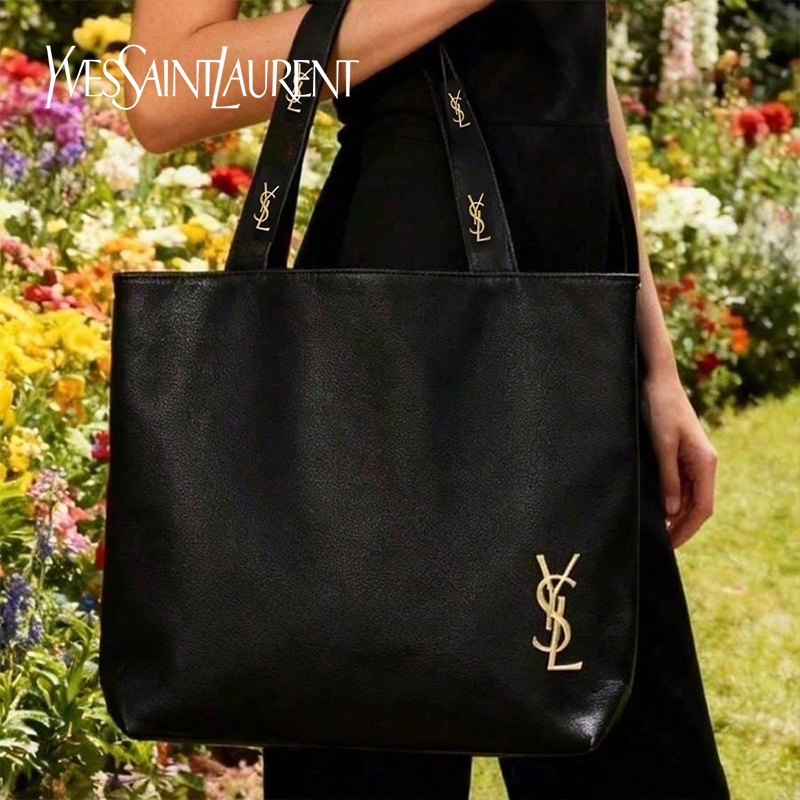 YSL サンローラン ブラックキャンバストートショルダーバッ - Ysl Beauty Makeup のレビューと価格