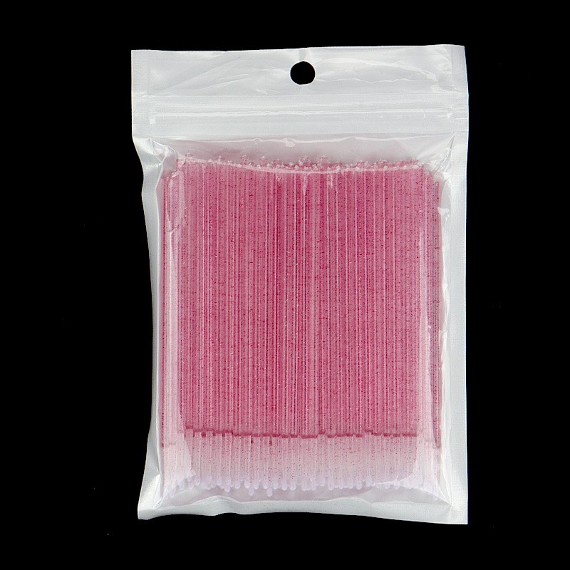 100 個個別メイク落としブラシまつげマイクロブラシ美容クリ - Beauty Makeup Remover のレビューと価格