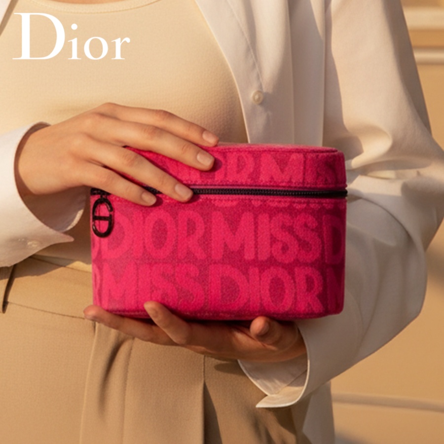 ディオールのバッグ ピンクの女性用化粧品バッグ ファッション - Beauty Makeup Dior のレビューと価格