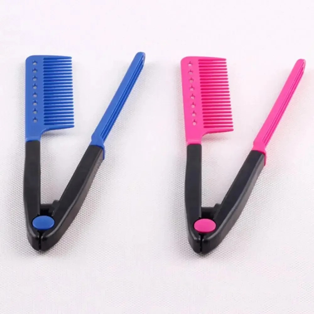 1 個 DIY 折りたたみ V タイプヘアストレートナーブラ - Hair Curling Wand のレビューと価格