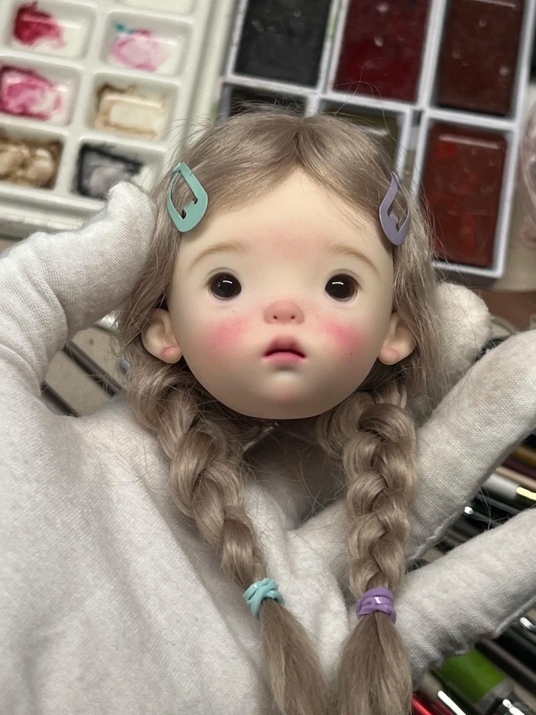 SD BJD 人形 1/6 Landoudou 頭美少女メイ - Beauty Y Makeup のレビューと価格