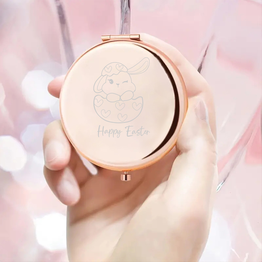 1pc 漫画美しいウサギカスタマイズされたテキストポケットミ - Beauty For Makeup のレビューと価格