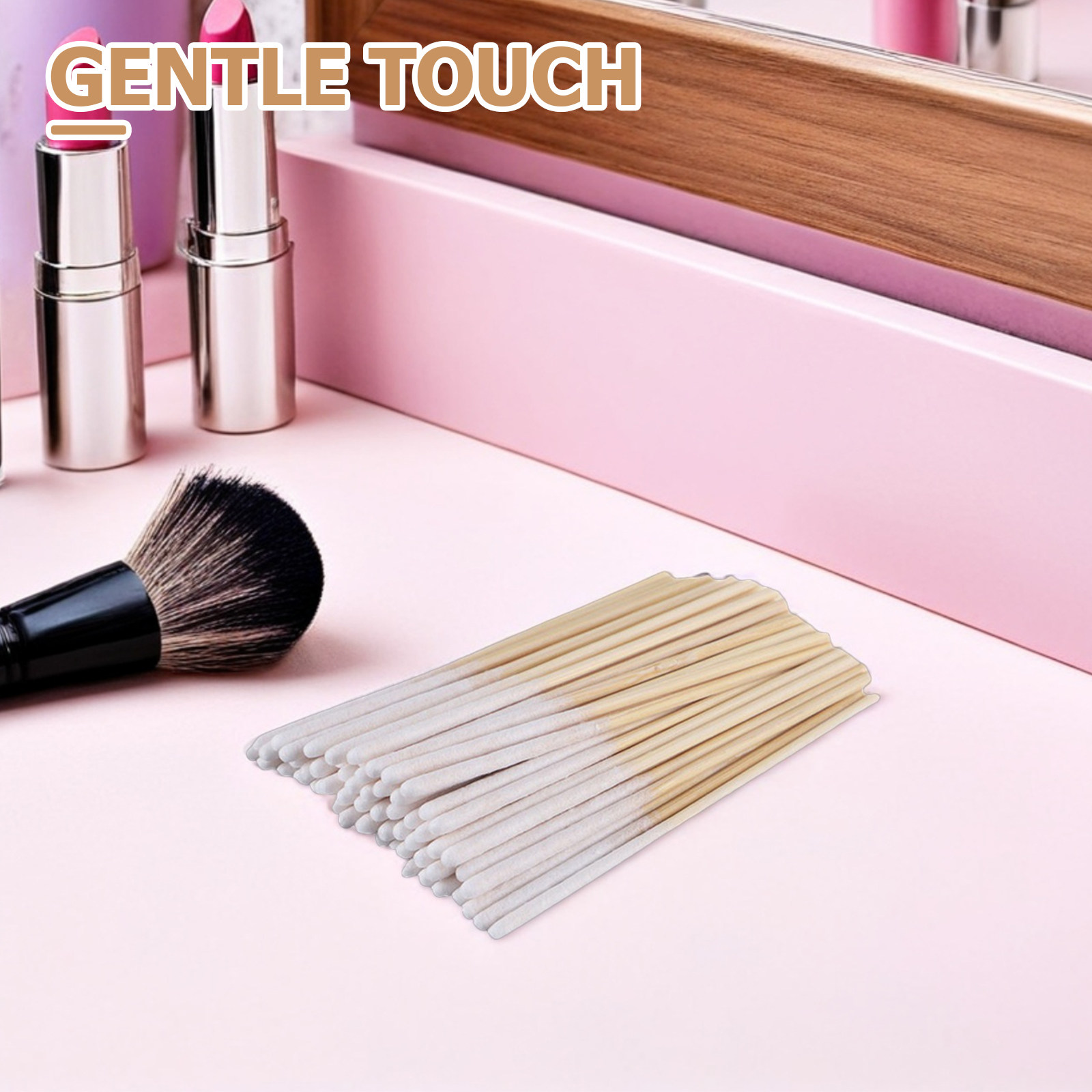 360本入り 美容サロン用綿棒 竹製スティック 長い精密チッ - Beauty Makeup Remover のレビューと価格