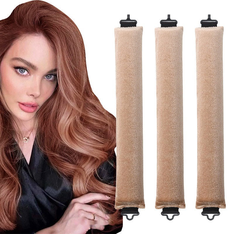 ヒートレスヘアカーラー カーリングロッド ヘッドバンド ノー - Hair Curling Wand のレビューと価格