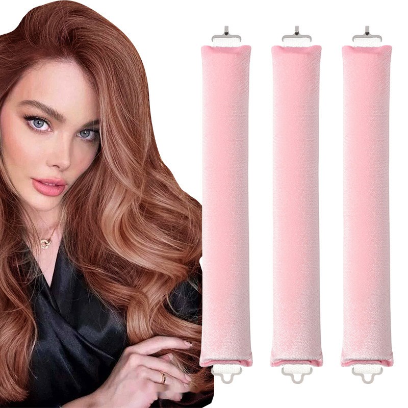 ヒートレスヘアカーラー カーリングロッド ヘッドバンド ノー - Hair Curling Wand のレビューと価格