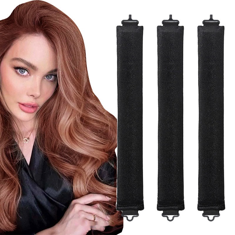 ヒートレスヘアカーラー カーリングロッド ヘッドバンド ノー - Hair Curling Wand のレビューと価格