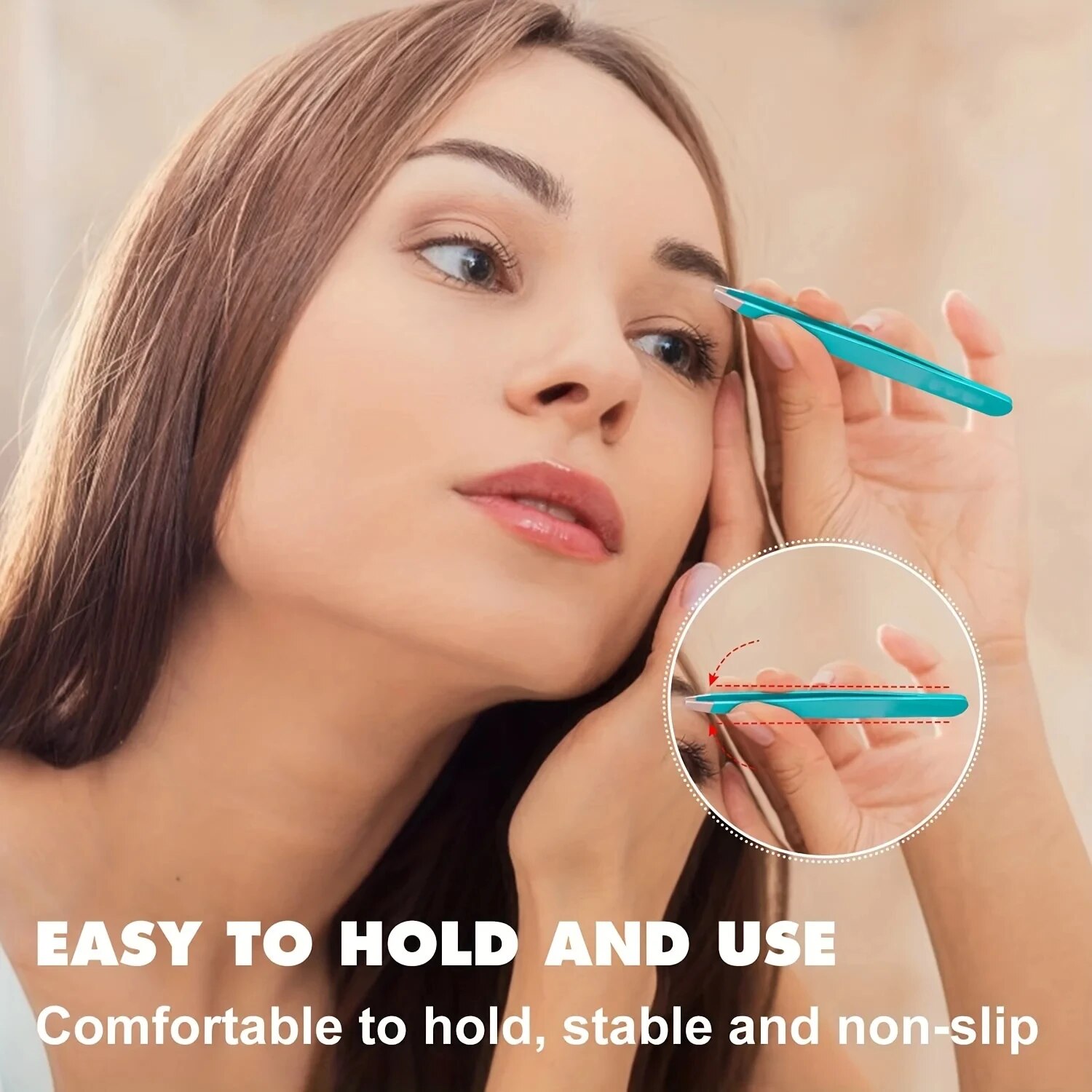 カラフルな眉毛ピンセットヘアビューティー細毛抜きステンレス鋼 - Beauty - Makeup - Eyes のレビューと価格