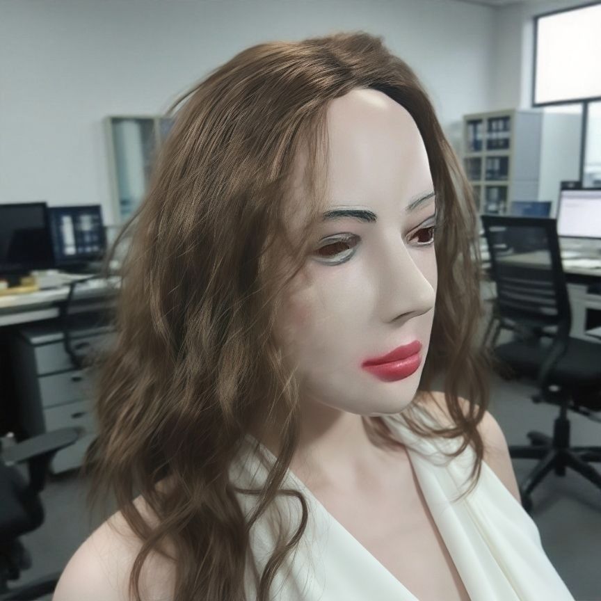 美しい女性のリアルなマスクヘッドギア、イベント、パーティー、 - Beauty Makeup Events のレビューと価格