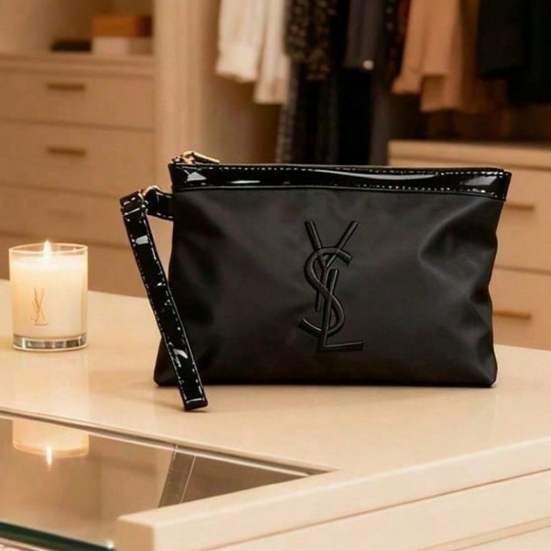 YSL クラシックコスメティックバッグ 女性用 高級ポータブ - Ysl Beauty Makeup のレビューと価格