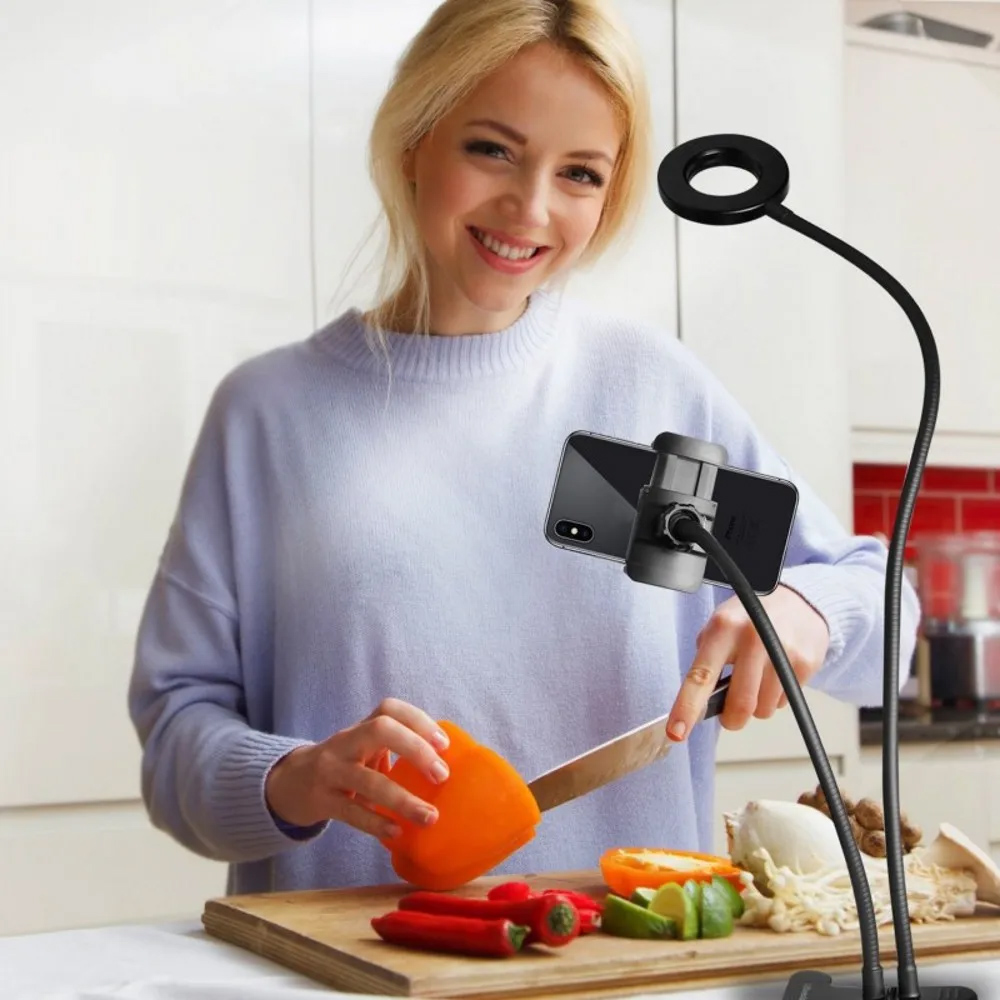 デュアルライト LED リングフィルライト 柔軟な USB  - Led Ring Light のレビューと価格