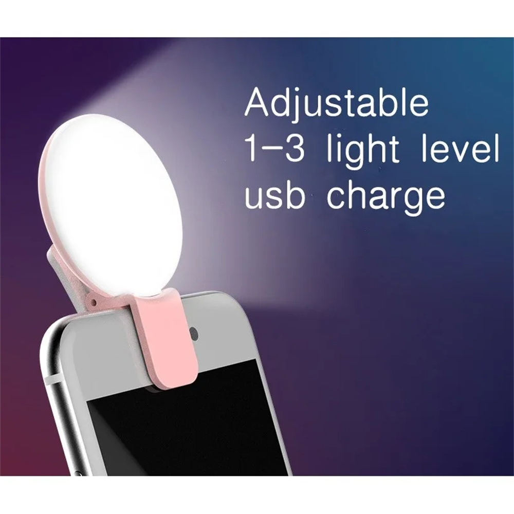 ポータブルLEDランプ スマホライブビデオ用美肌ライト 汎用 - Led Ring Light のレビューと価格