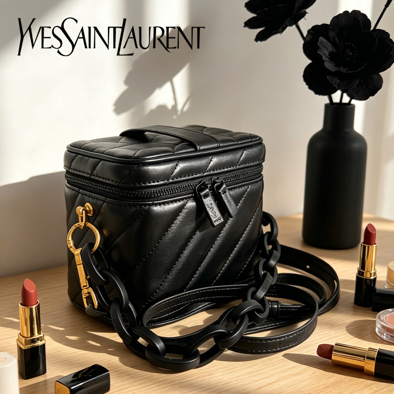 イヴ・サンローランのバッグ ブラック キルティング ミニ Y - Ysl Beauty Makeup のレビューと価格