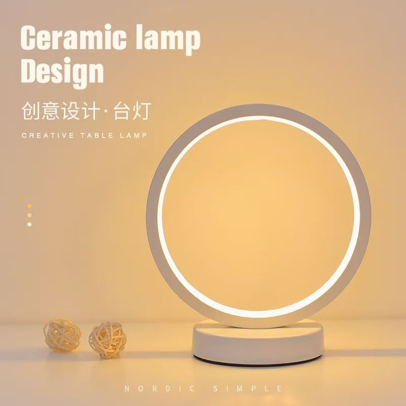 シンプルなリング型ランプ、常夜灯モデル、補助照明装飾ランプ - Led Ring Light のレビューと価格