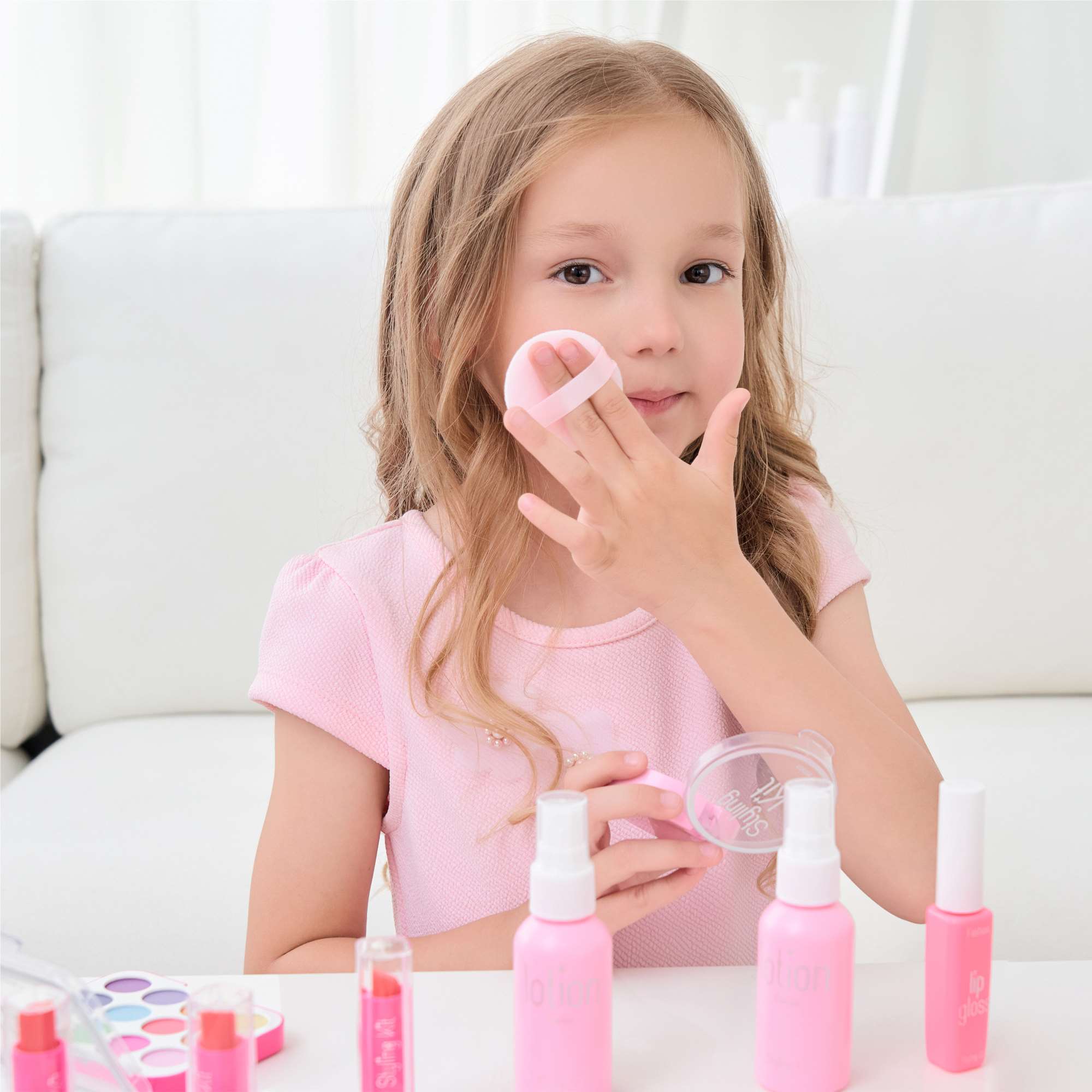 3〜6歳の女の子のためのメイクアップセット,シミュレーション - Beauty Makeup Set For Kids のレビューと価格