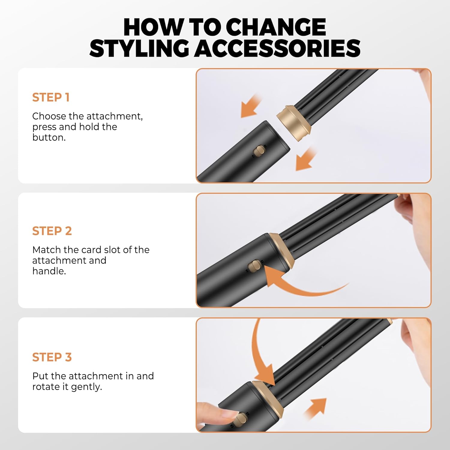 5 in 1 ドライヤーブラシ、アップグレード版ヘアドライヤ - Hair Curling Wand のレビューと価格