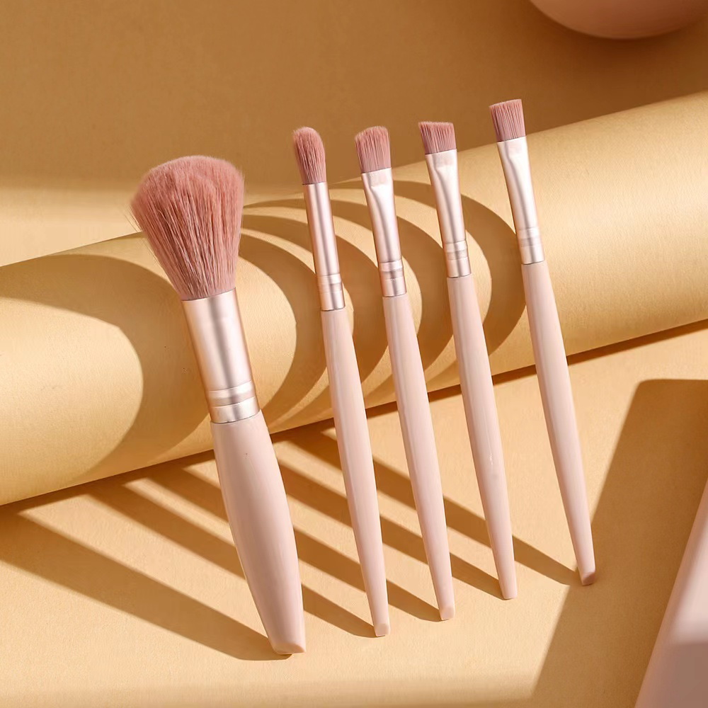 5 個の化粧ブラシキットミラーとケース付き折りたたみボックス - Beauty Makeup Organizer のレビューと価格