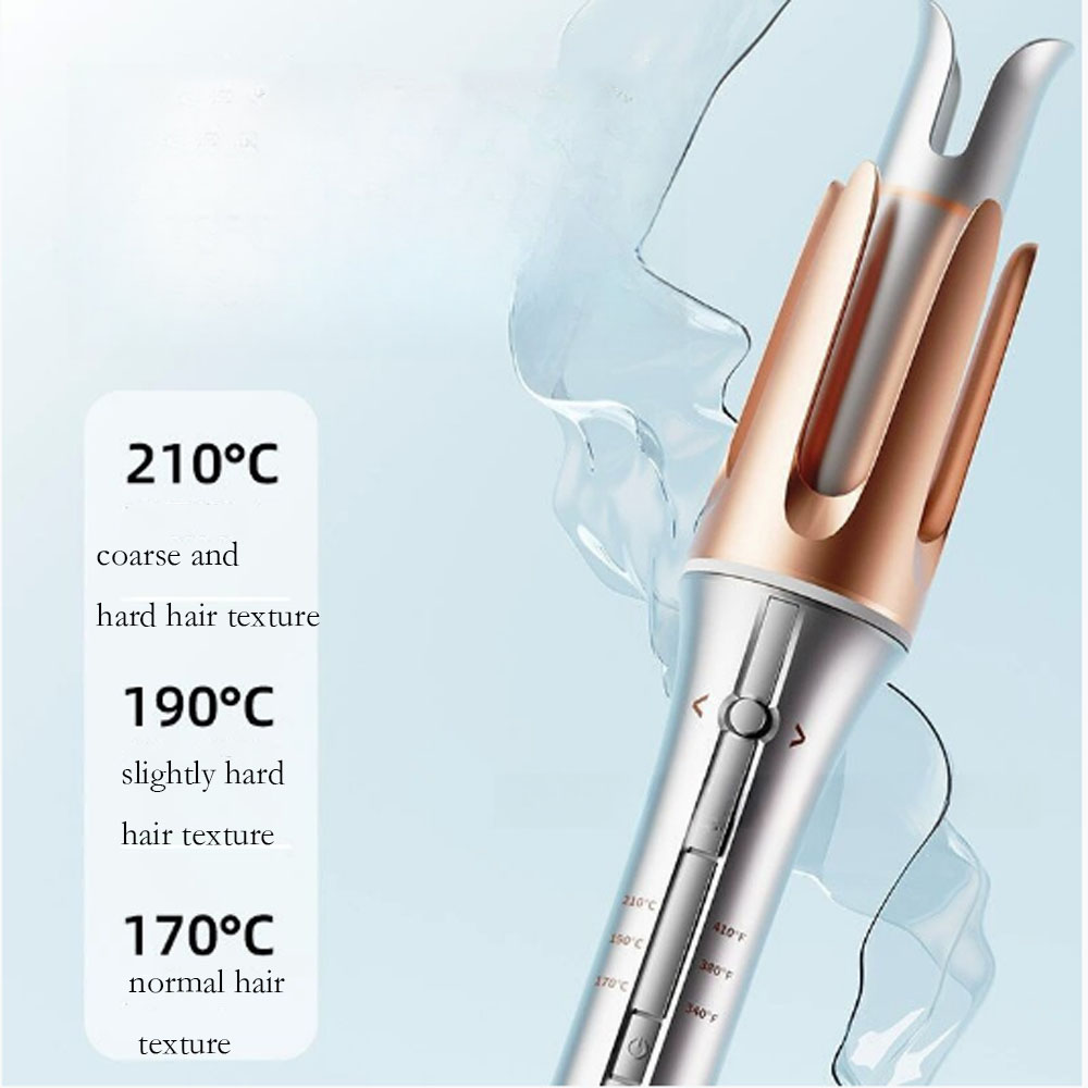自動カーリングアイロン 大型カール マイナスイオン ヘアスタ - Hair Curling Wand のレビューと価格