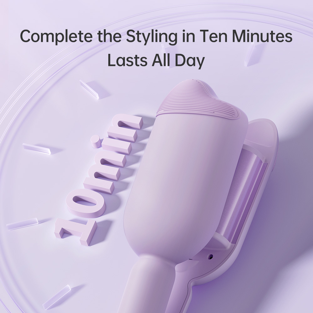 電気ヘアカーラー 36 ミリメートル大波スタイリングセラミッ - Hair Curling Wand のレビューと価格