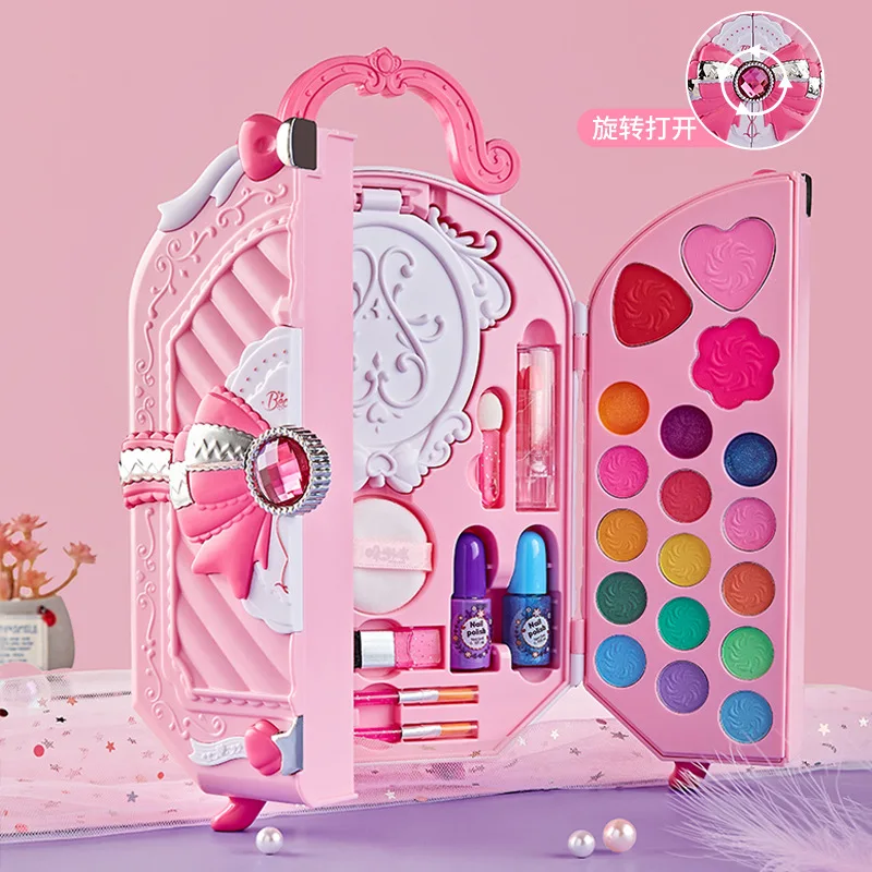 女の子のための安全な化粧品おもちゃ,王女の化粧品,アイシャド - Beauty Y Makeup のレビューと価格