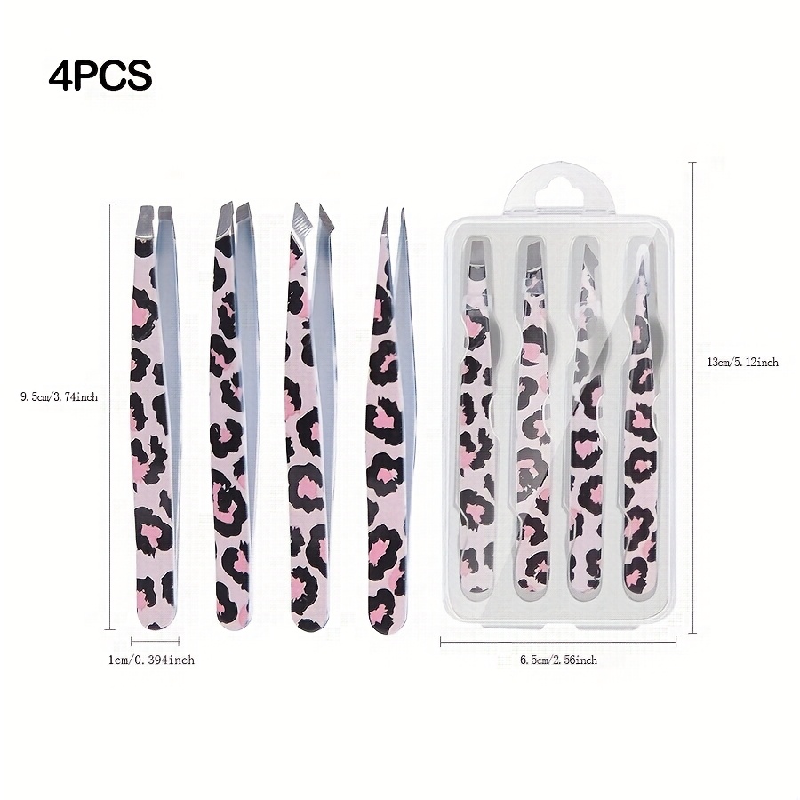 4 in 1 プロフェッショナル眉毛ピンセットカラフルなヘア - Beauty - Makeup - Eyes のレビューと価格