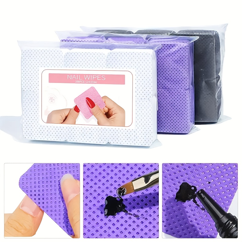600個/2袋 毛のないネイルポリッシュメイク落としジェル、 - Beauty Makeup Remover のレビューと価格