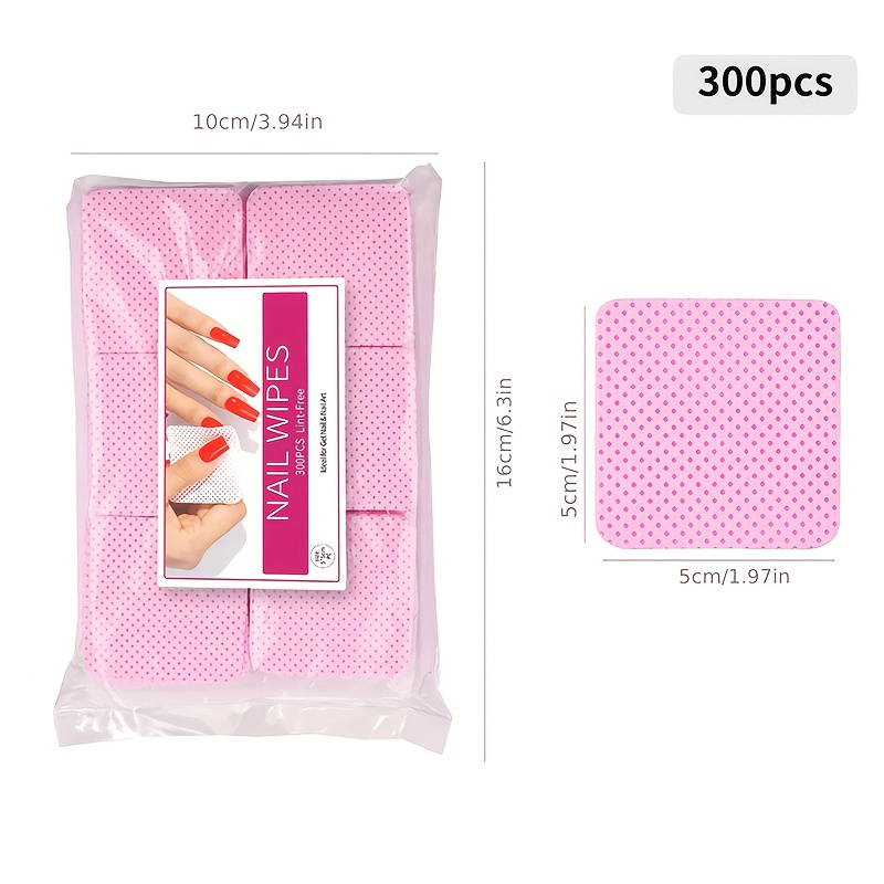 600個/2袋 毛のないネイルポリッシュメイク落としジェル、 - Beauty Makeup Remover のレビューと価格