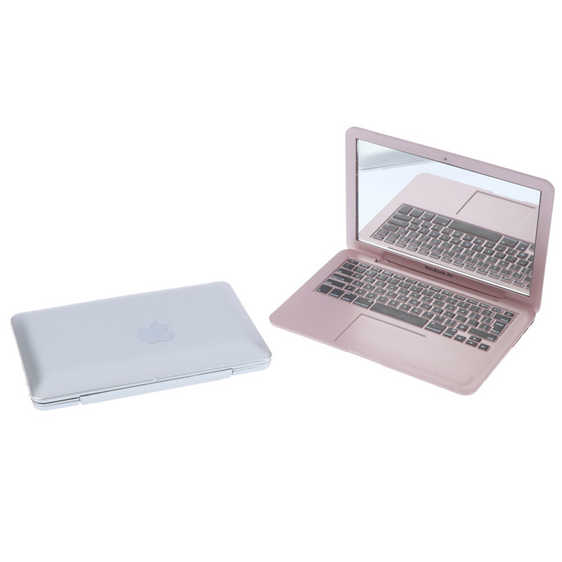 ミニ折りたたみ式ラップトップ,ポータブルミラー,コンパクト, - Beauty Y Makeup のレビューと価格